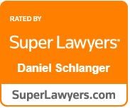Super Lawyers badge for Daniel Schlanger
