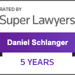 Super lawyer Daniel Schlanger has been practicing law for 5 years with the Schlanger Law Group.