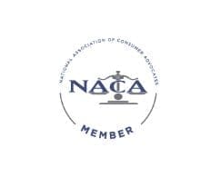 The NACA logo featuring the words "NACA Member" and Schlanger Law Group.