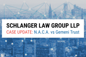 Schlanger Law Group LLP case update.